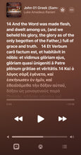 Load image into Gallery viewer, Gospel of John English-Latin-Greek Trilingual Audiobook &amp; Text, SECOND EDITION (updated MAR. 2024)