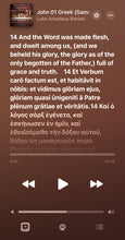 Load image into Gallery viewer, Gospel of John English-Latin-Greek Trilingual Audiobook & Text, SECOND EDITION (updated MAR. 2024)