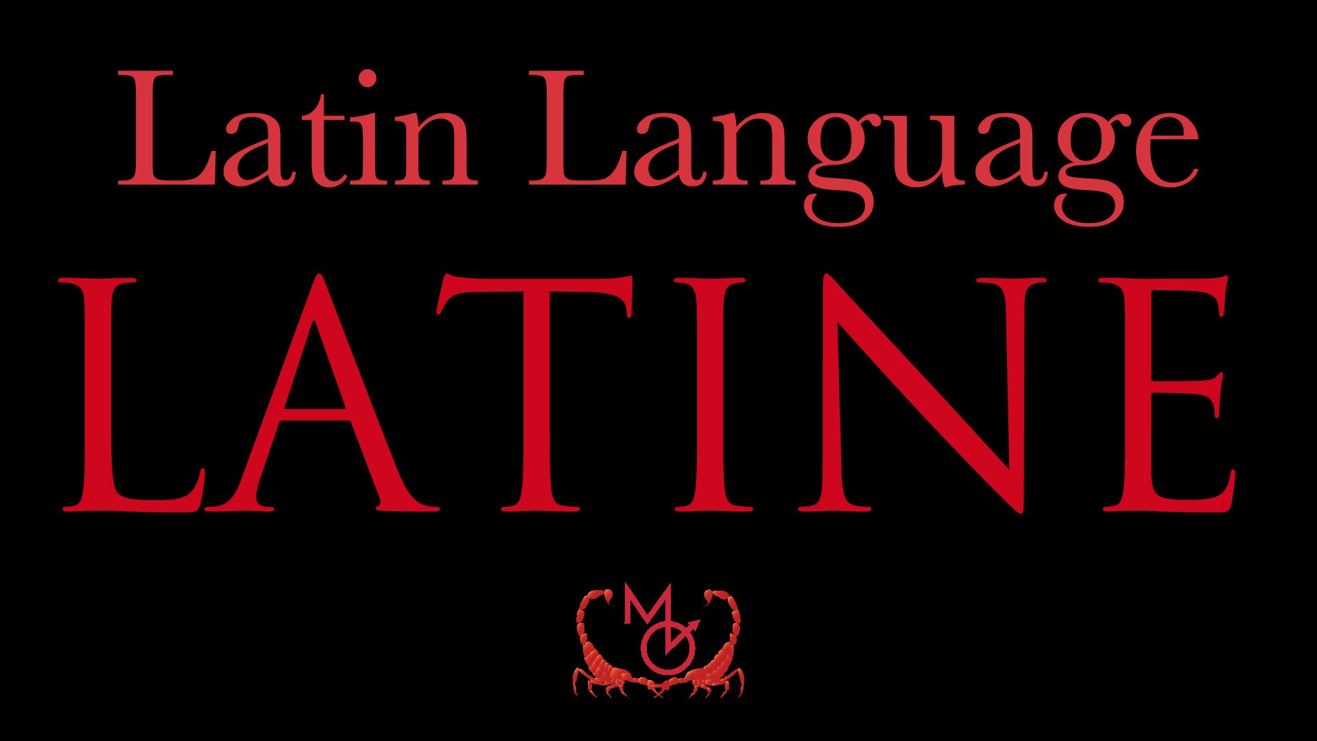 Latin Language | Latīnē – Luke Ranieri Video Courses, Zoom Classes ...