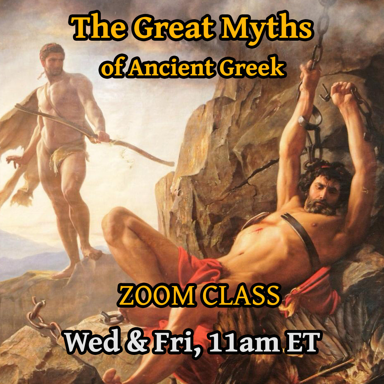 The Great Myths of Ancient Greek, Wed & Fri 11am ET